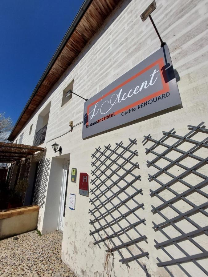 L'Accent - Hotel 2 Etoiles Et Restaurant - Logis Hotels Astaffort Luaran gambar